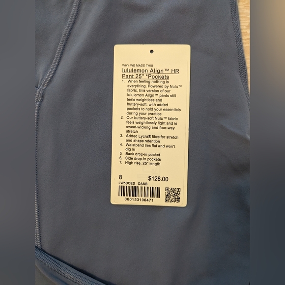 Lululemon Align 25" Leggings W* Pockets - Picture 6 of 7
